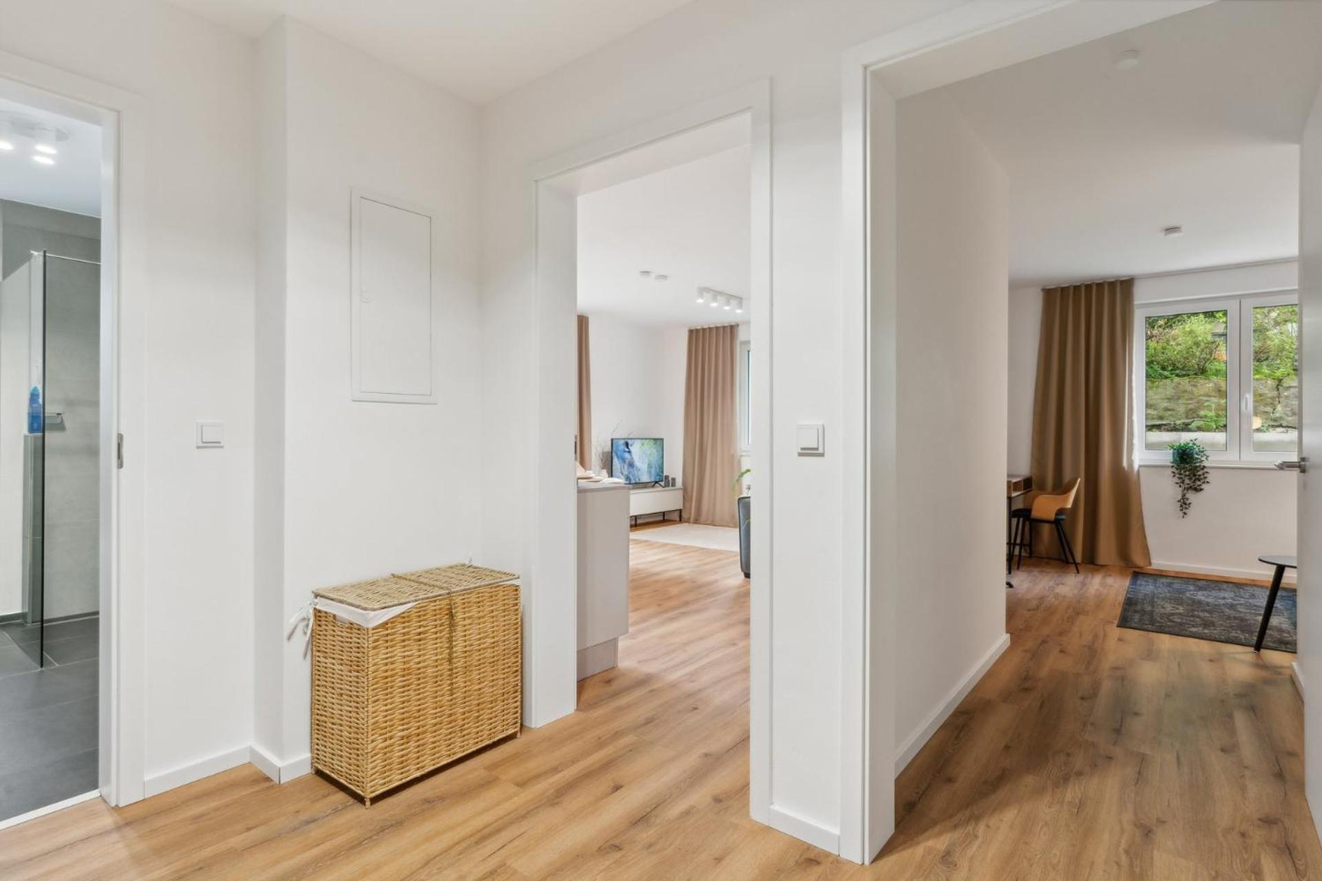 Zwei Apartments Fuer Bis Zu 8 Personen Zentral, Modern, Mit Terrasse & Balkon Bielefeld Eksteriør billede